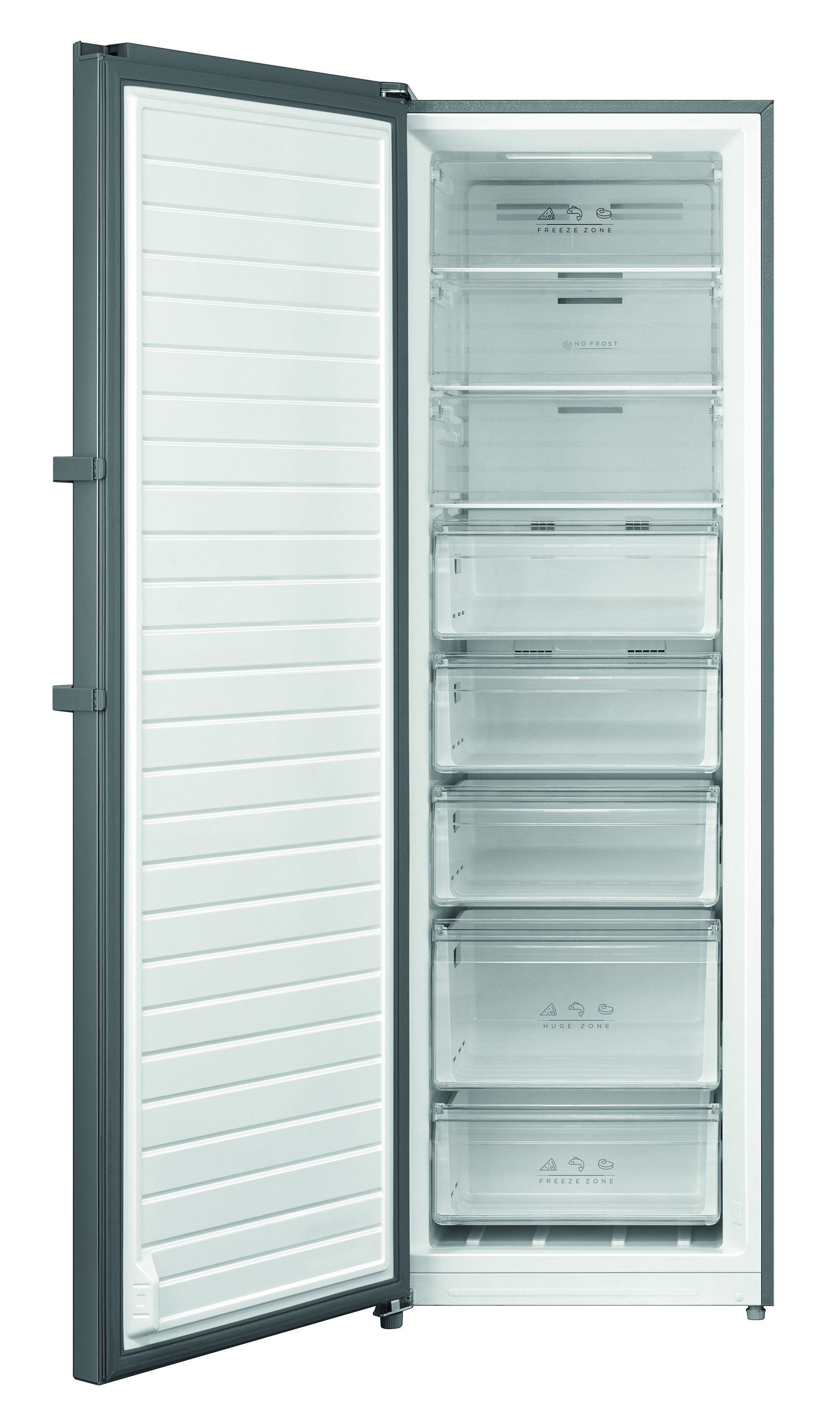 EDESA CONGELADOR, EZS-1823 NF EX Congelador vertical una puerta inox de  1850x595x618mm con display