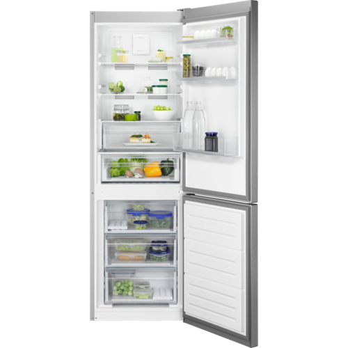 Zanussi Combi 1,86 mts, Twintech, Multiflow, Display LED interior, Cajón ExtraChill, Tirador horizon