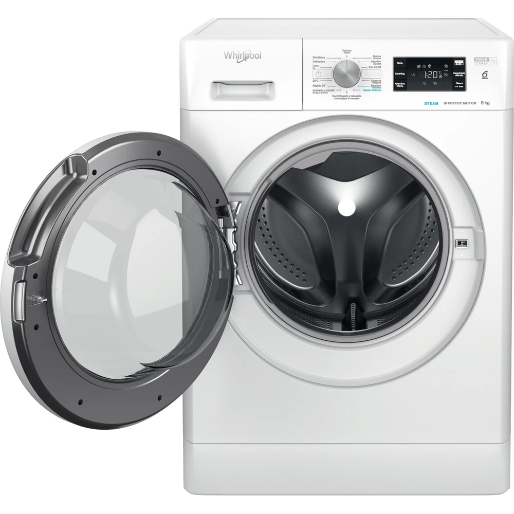 Whirlpool FFB 8258 WV SP Lavadora de carga frontal de Libre instalación | Capacidad Lavado (kg): 8 |